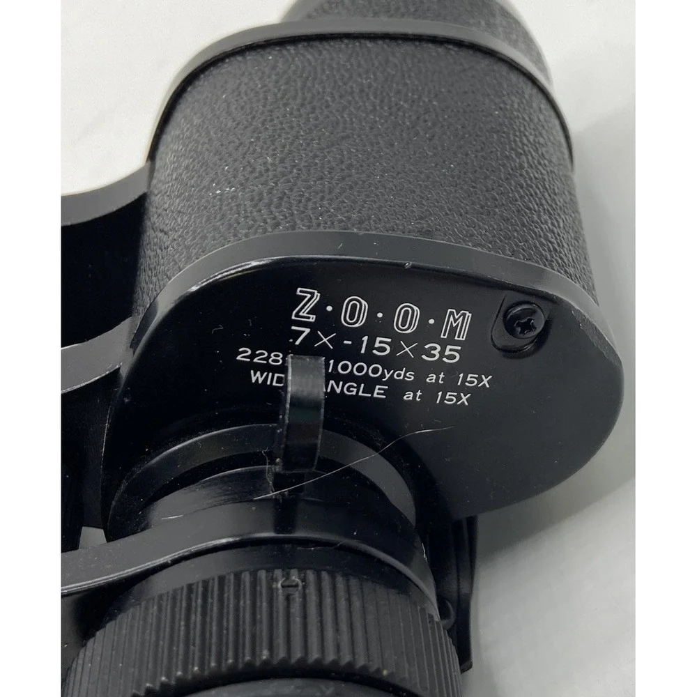 Sears Model No.473.25700 Zoom 7x-15x35 Binoculars with Case Vintage